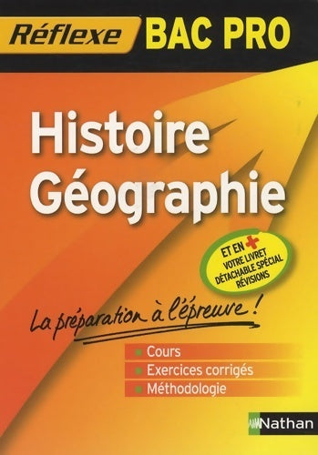 Livrenpoche : Histoire-géographie bac pro - Bernadette Gaignaire - Livre