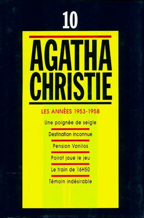 Livrenpoche : Intégrale d'Agatha Christie Tome X - Agatha Christie - Livre