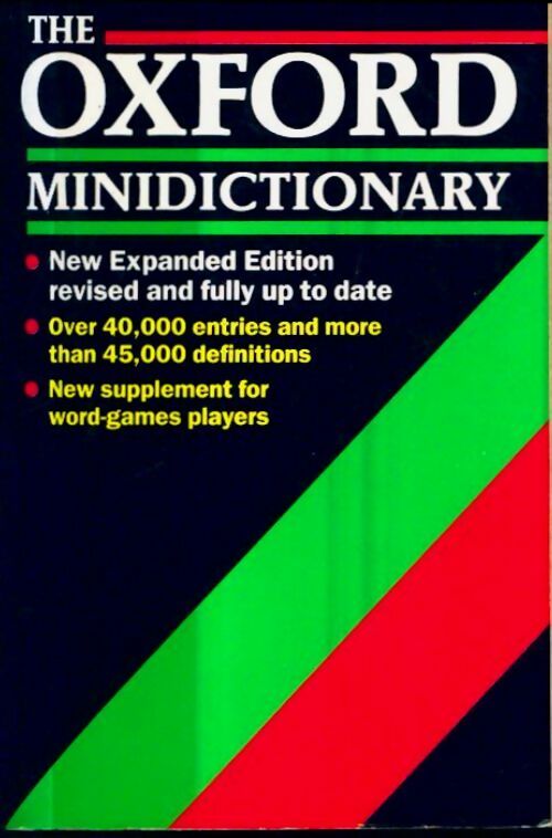 Livrenpoche : The oxford french minidictionary french-english english-french - Collectif - Livre