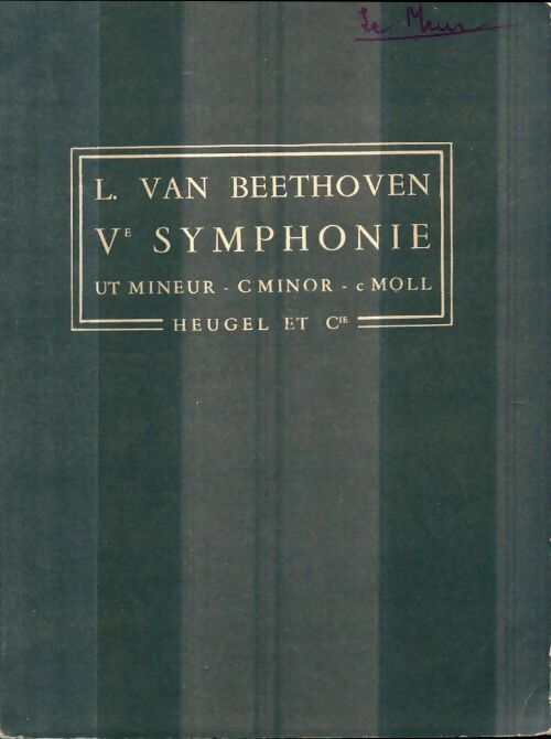 Livrenpoche : Ve symphonie - Ludwig Van Beethoven - Livre