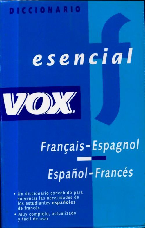 Livrenpoche : Diccionario esencial français espagnol español frances - Collectif - Livre