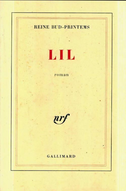 Livrenpoche : Lil - Reine Bud-Printems - Livre