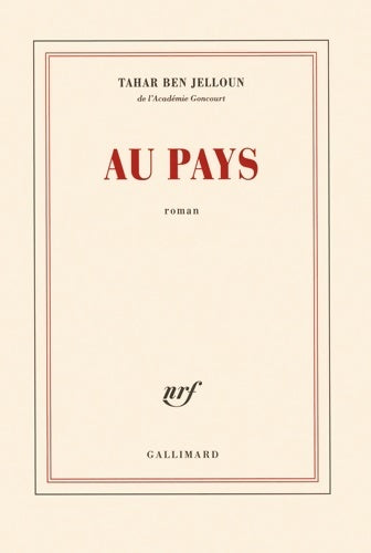 Livrenpoche : Au pays - Tahar Ben Jelloun - Livre