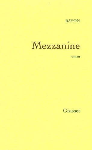 Livrenpoche : Mezzanine - Bayon - Livre