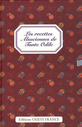 Livrenpoche : Les recettes alsaciennes de tante Odile - Marie-José Strich - Livre