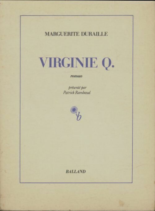 Livrenpoche : Virginie Q. - Marguerite Duraille - Livre