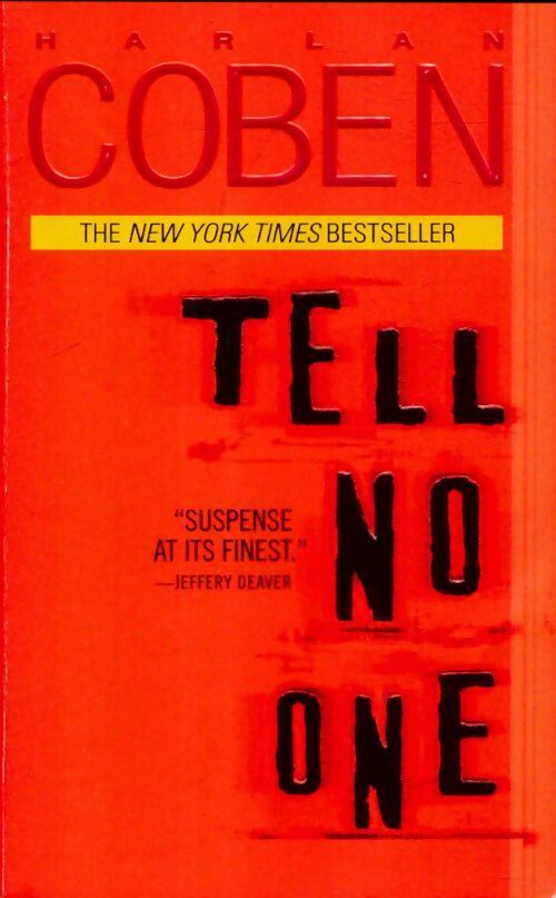Tell no one - Harlan Coben -  Dell book - Livre