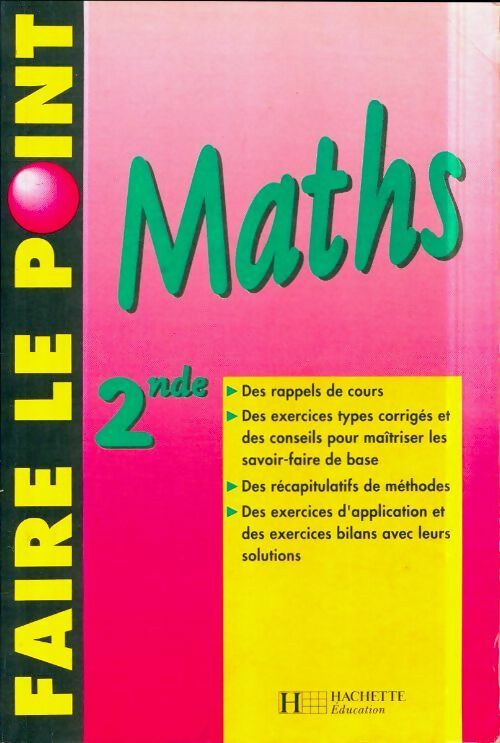 Livrenpoche : Math seconde - Danielle Kieken - Livre