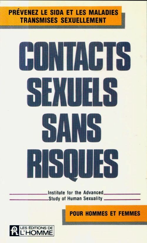 Livrenpoche : Contacts sexuels sans risques - Robert Theodore Mcilvenna - Livre