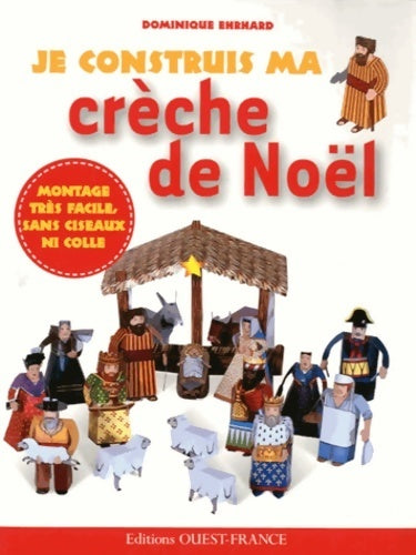 Livrenpoche : Je construis ma crèche de Noël - Dominique Ehrhard - Livre