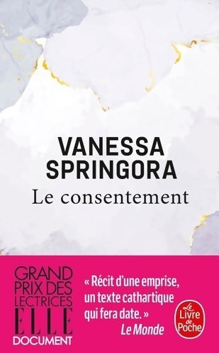 Livrenpoche : Le consentement - Vanessa Springora - Livre