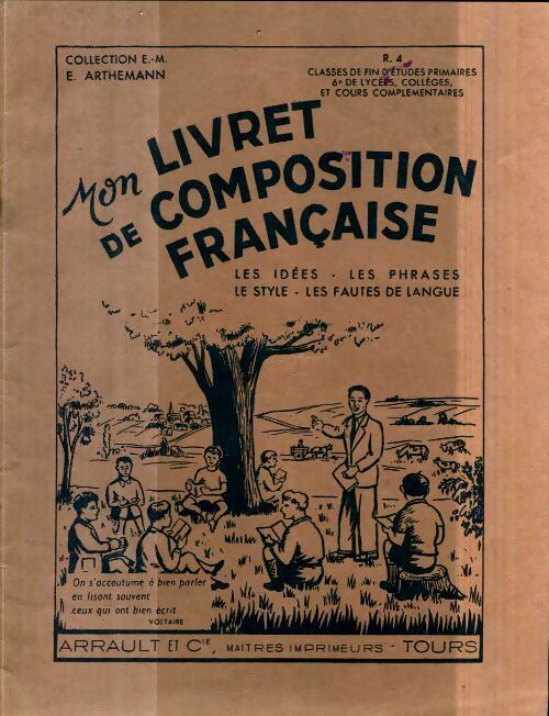 Livrenpoche : Mon livret de composition française R4 - Collectif - Livre