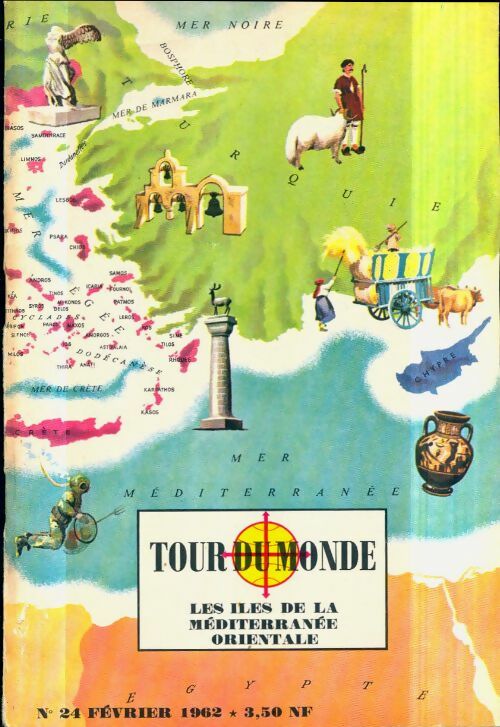 Livrenpoche : Les îles de la Méditerranée orientale - Collectif - Livre