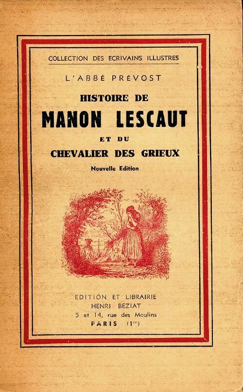 Livrenpoche : Manon Lescaut - Abbé Prévost - Livre