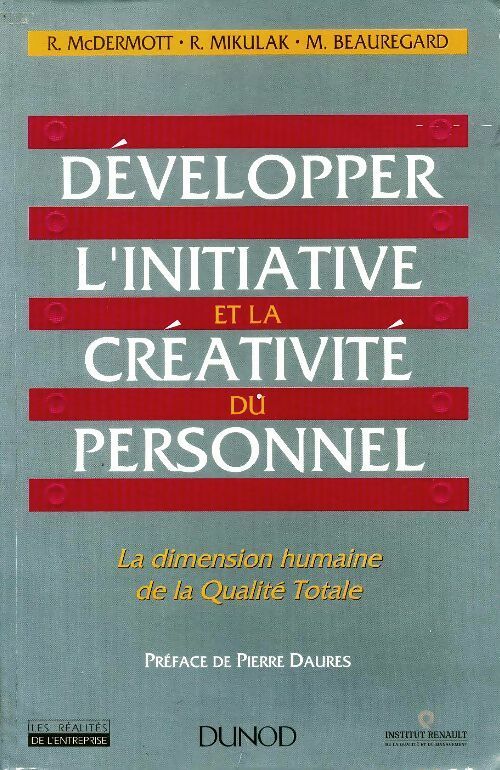 Livrenpoche : Développer l'initiative et la créativité du personnel  - Collectif - Livre