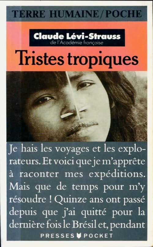 Livrenpoche : Tristes tropiques - Claude Lévi-Strauss - Livre