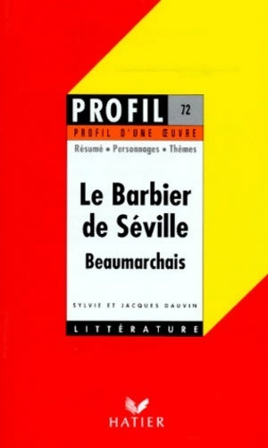 Livrenpoche : Le barbier de Séville - Beaumarchais - Livre