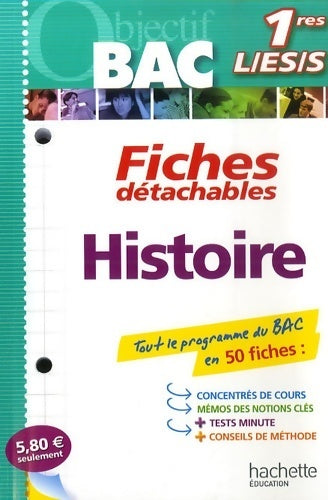 Livrenpoche : Histoire 1ères L, ES, S - Guy Varenne - Livre