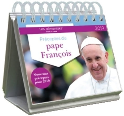 Livrenpoche : Almaniak préceptes du pape François 2019 - Collectif - Livre