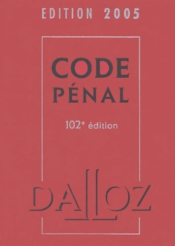 Livrenpoche : Code pénal 2005 - Collectif - Livre
