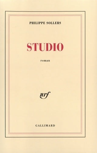 Livrenpoche : Studio - Philippe Sollers - Livre