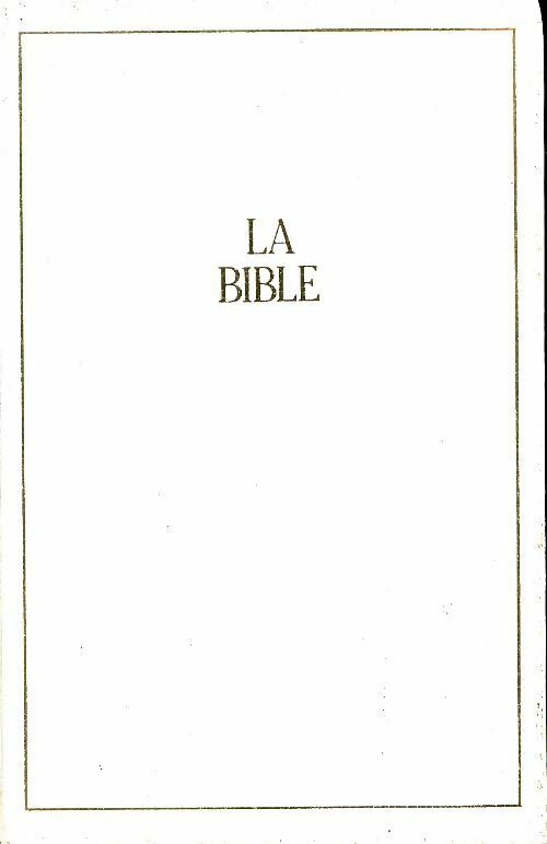 Livrenpoche : La Bible - Collectif - Livre