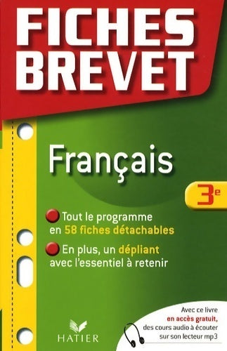 Livrenpoche : Français 3e - Sylvie Dauvin - Livre