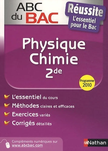Livrenpoche : Physique - Chimie 2de - Geneviève ponsonnet - Livre