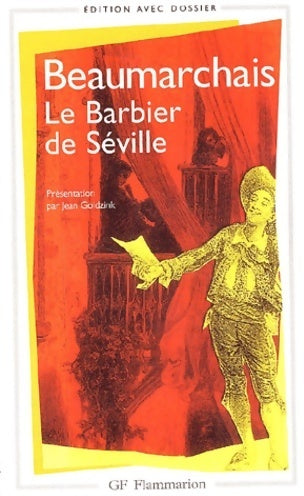 Le barbier de Séville - Beaumarchais -  GF - Livre