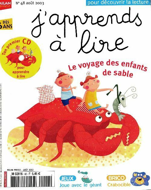 Livrenpoche : J'apprends à lire n°48 : Le voyage des enfants de sable - Collectif - Livre