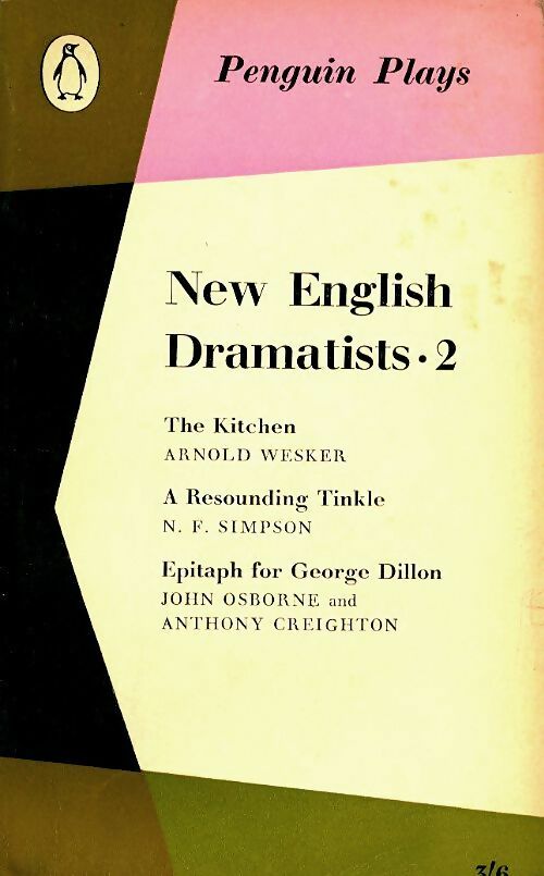 Livrenpoche : New english dramatists Tome II - Collectif - Livre