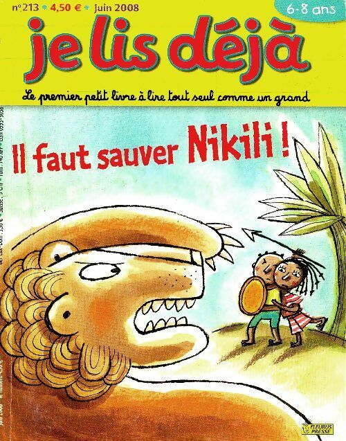 Livrenpoche : Je lis déjà n°213 : Il faut sauver Nikili - Collectif - Livre