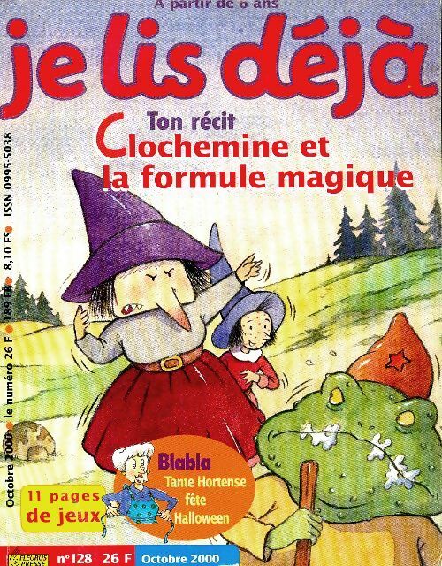 Livrenpoche : Je lis déjà n°128 : Clochemine et la formule magique - Collectif - Livre