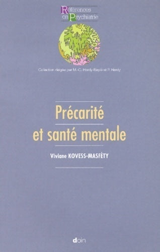 Livrenpoche : Précarité et santé mentale - Viviane Kovess-Masféty - Livre