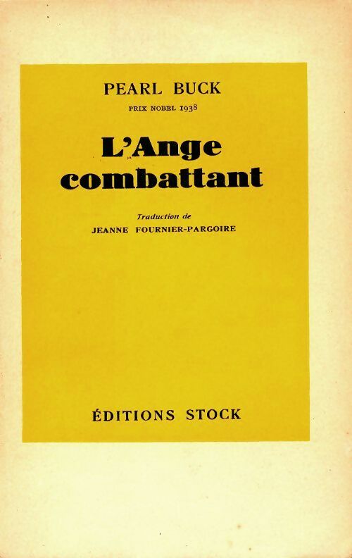 Livrenpoche : L'ange combattant - Pearl Buck - Livre