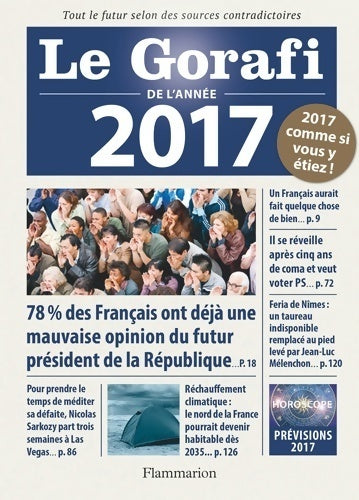 Livrenpoche : Le Gorafi de l'année 2017 - Jean-François Buissière - Livre