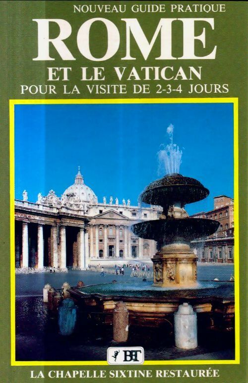 Livrenpoche : Rome et le Vatican. Nouveau guide pratique - Vittorio Serra - Livre