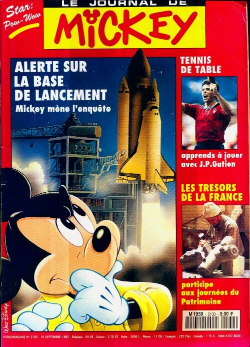 Livrenpoche : Le journal de Mickey n°2100 :  - Collectif - Livre