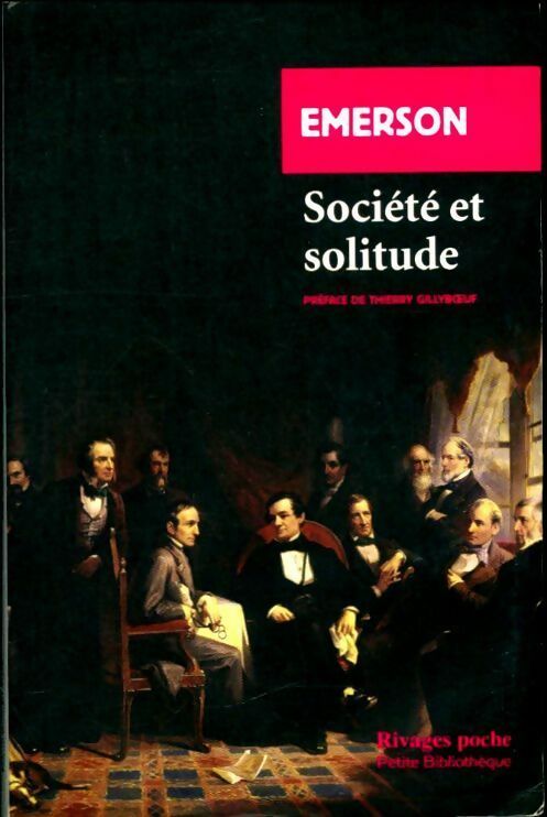 Société et solitude - Ralph Waldo Emerson - Livre
