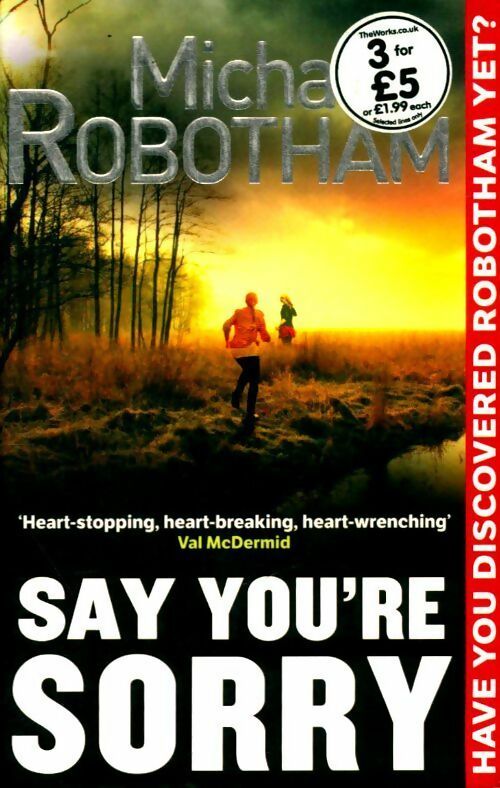 Livrenpoche : Say you're sorry - Michael Robotham - Livre