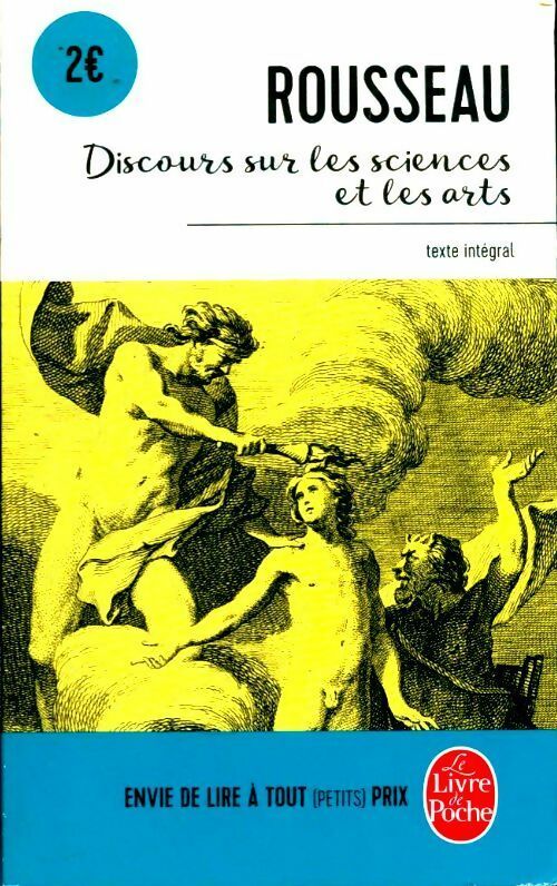 Discours sur les sciences et les arts - Jean-Jacques Rousseau -  Libretti - Livre