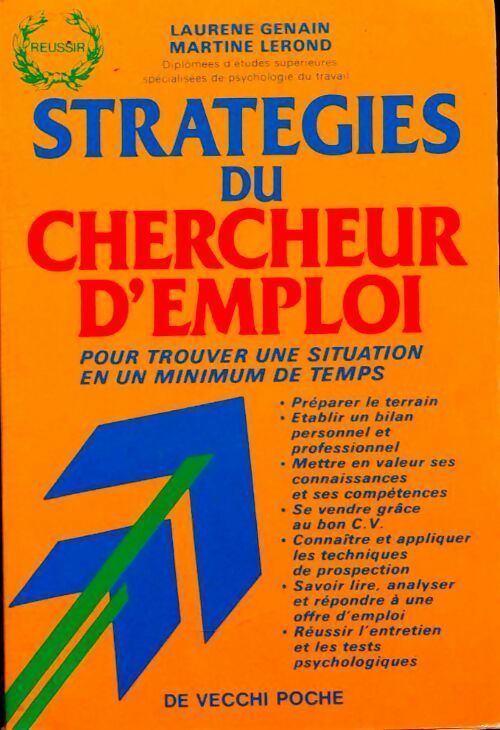 Livrenpoche : Stratégies du chercheur d'emploi - Laurène Genain, Martine Lerond - Livre