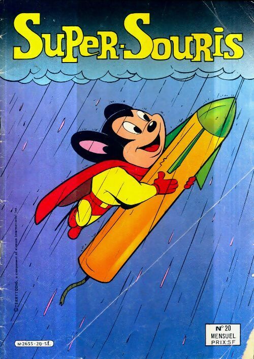 Livrenpoche : Super-souris n°20 - Collectif - Livre