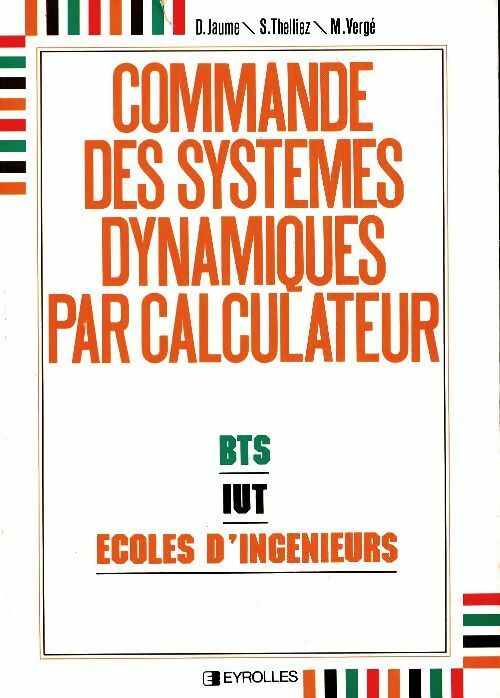 Livrenpoche : Commande des systèmes dynamiques par calculateur - Collectif - Livre