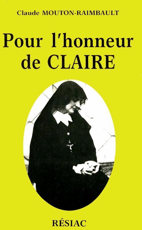 Livrenpoche : Pour l'honneur de Claire - Claude Mouton-Raimbault - Livre