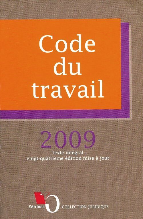 Livrenpoche : Code du travail 2009 - Collectif - Livre