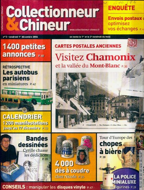 Livrenpoche : Collectionneur & chineur n°5 : Visitez Chamonix - Collectif - Livre