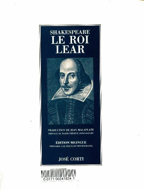 Livrenpoche : Le roi Lear - William Shakespeare - Livre