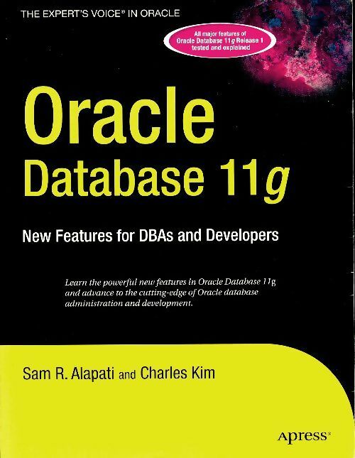 Livrenpoche : Oracle database 11g  - Sam Alapati - Livre