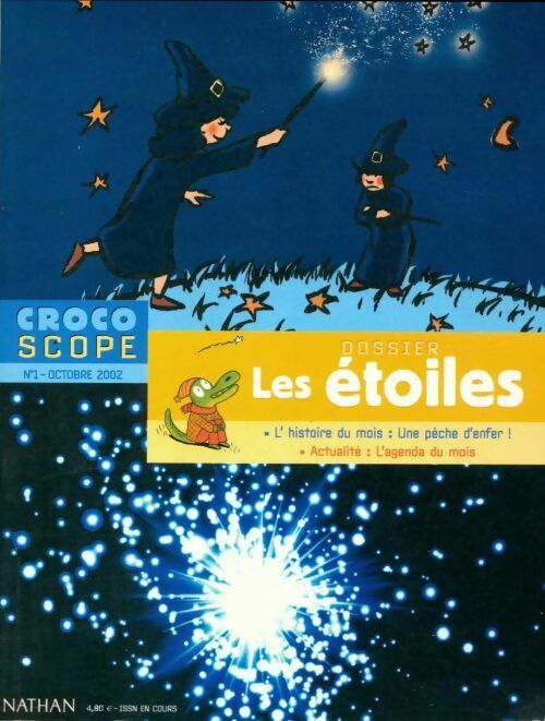 Livrenpoche : Croco scope n°1 : Les étoiles - Collectif - Livre